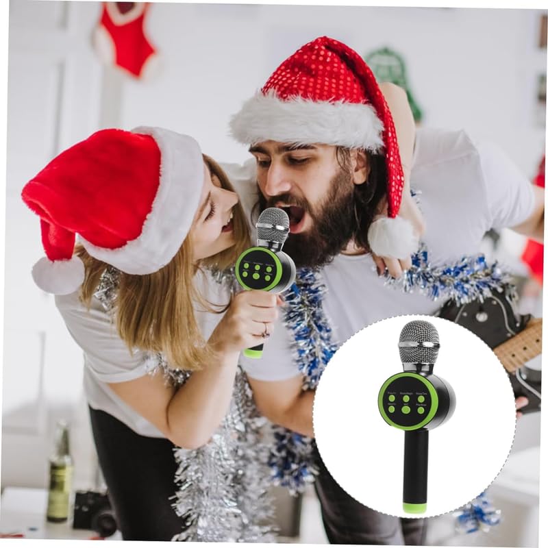 Image of TRIDEO Karaoke crophone and Speaker Set for Home Entertainment. Kid-Friendly cropho with Portable Speaker, Perfect for Karaoke Parties, Birthday Celebrations, and Music Enthusiasts