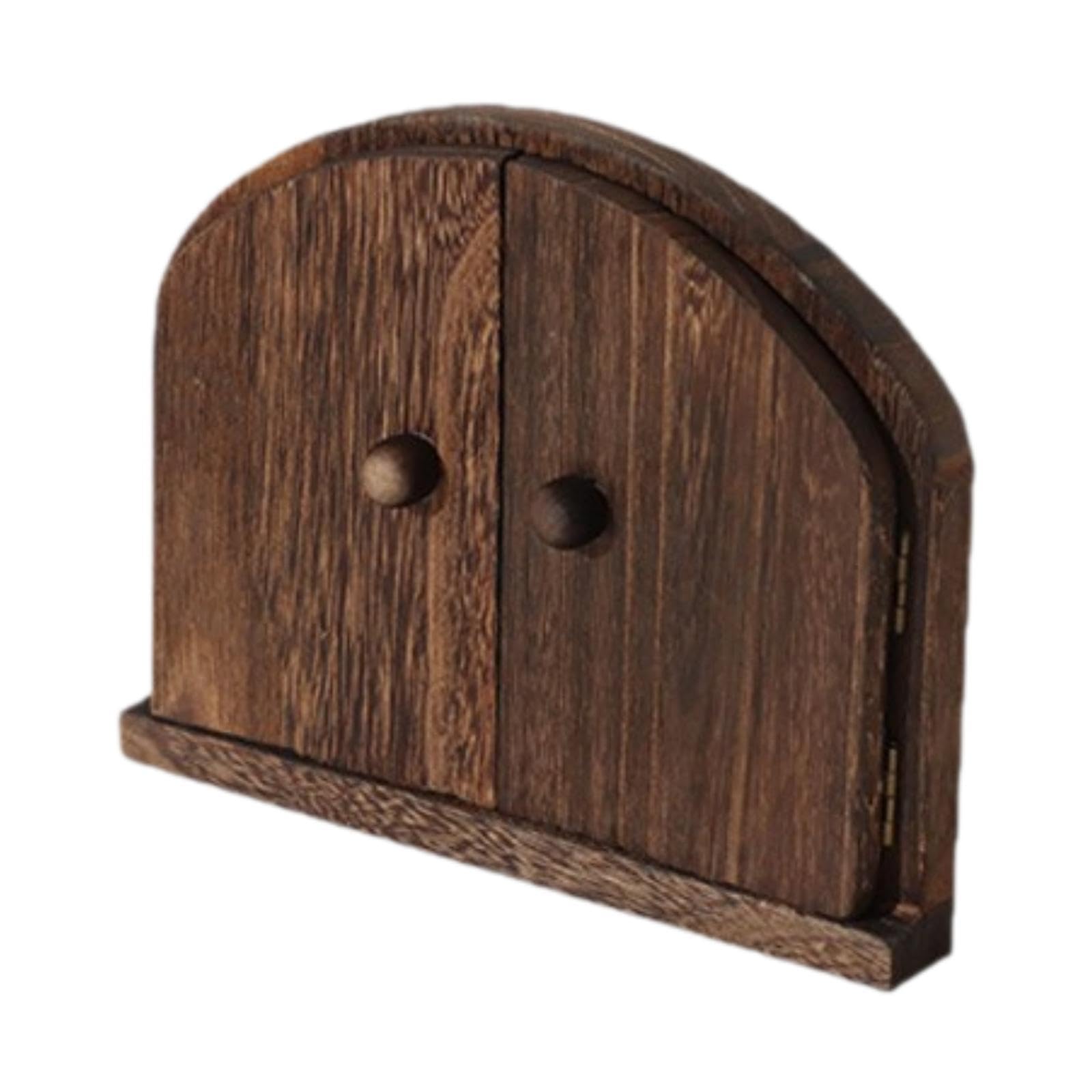 Wood Light Switch Cover Versatile Home Decor Dustproof Protection Wall Plate Brown-image-48