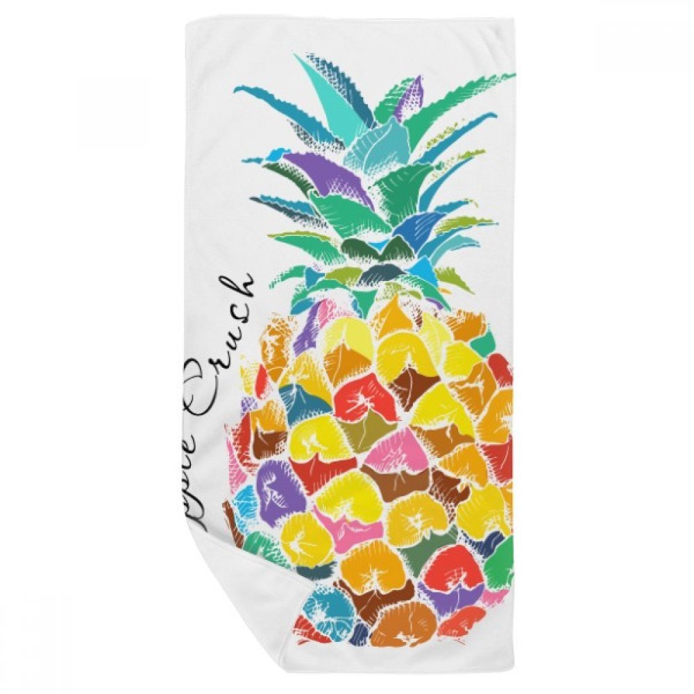 Débarbouillette douce ananas pour peaux sensibles et entretien visage