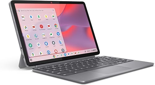 Lenovo Chromebook Duet 2025 - Laptop convertible - ChromeOS - Pantalla táctil WUXGA IPS de 10.95 pulgadas - Memoria de 4 GB - Almacenamiento de 64