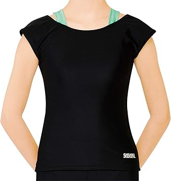 Amazon ササキ Sasaki 新体操 体操 レディース 練習用 フレンチトップ 7046 Sasaki ササキ ウェア