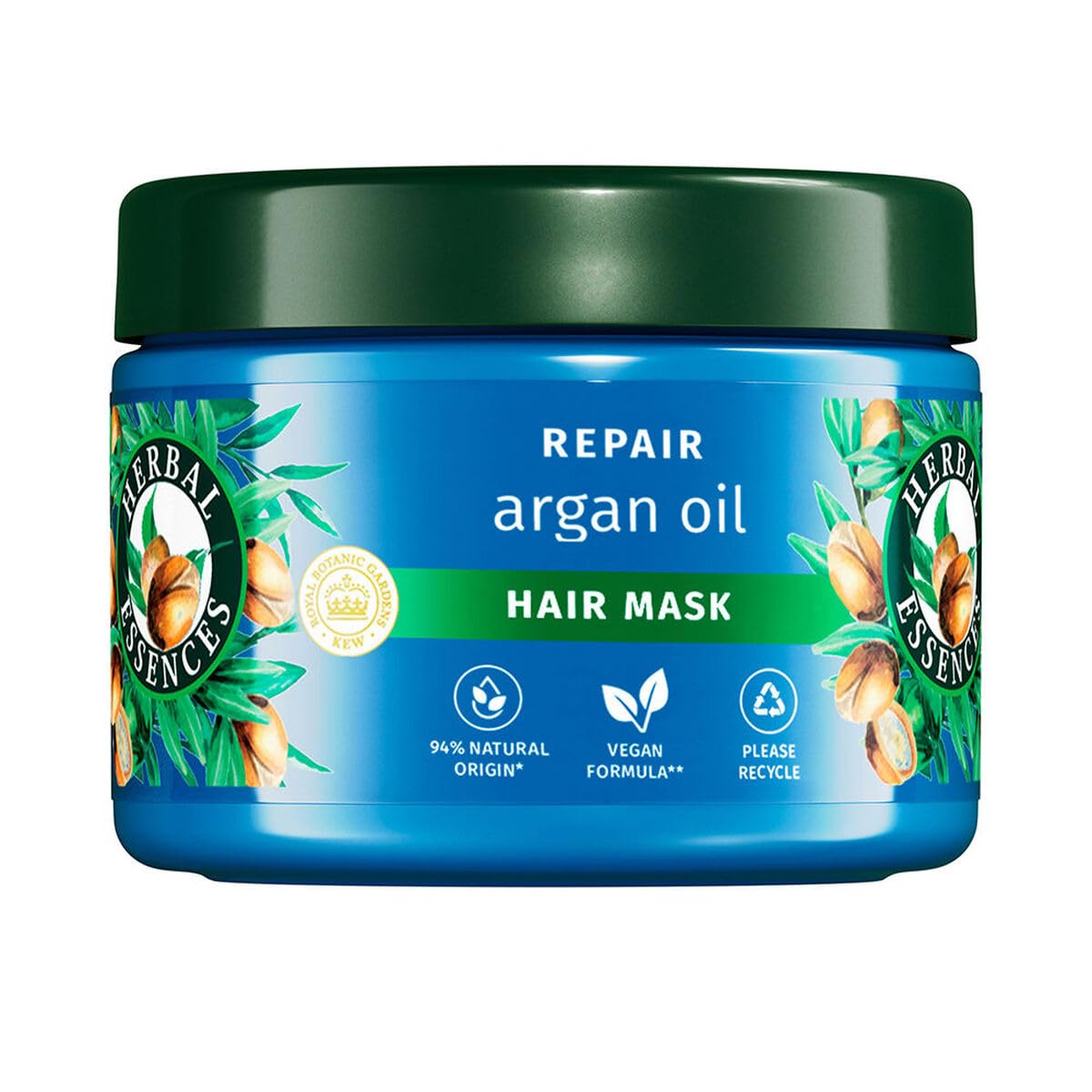 Herbal Essences Reparatur-Maske mit Arganöl, 500 ml, beschädigtes Haar, Inhaltsstoffe natürlichen Ursprungs, ohne Silikon