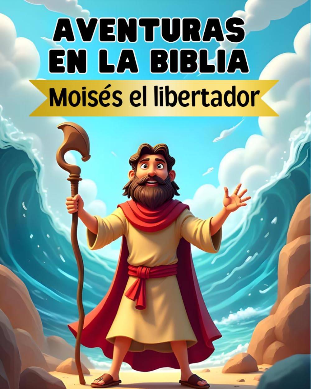 Aventuras en la Biblia: Moisés el libertador: 4 (Libros infantiles para niños cristianos)