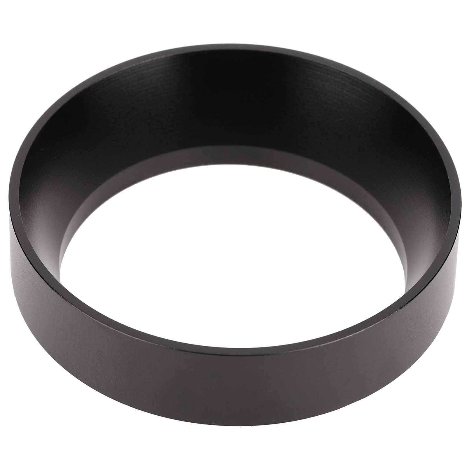 Powder Dosing Funnel, Dosing Ring, Magnetic Design for Cafe Home(Black, 51MM with Magnetic)