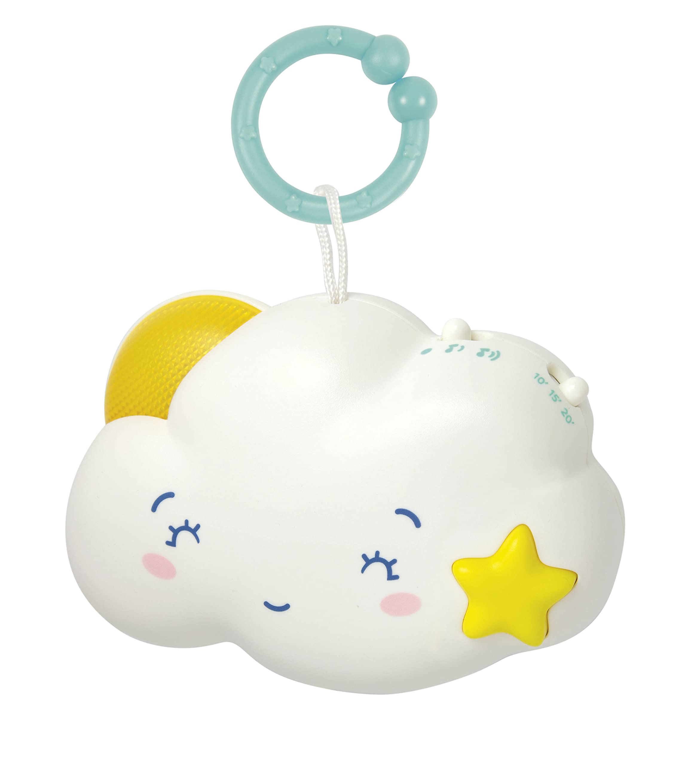 Clementoni 17710 Sweet Cloud Cot Toy & Sound Machine, Crib Mobile, Toddler, Early Years, Infant, New Born Toys Gift, Multicolour