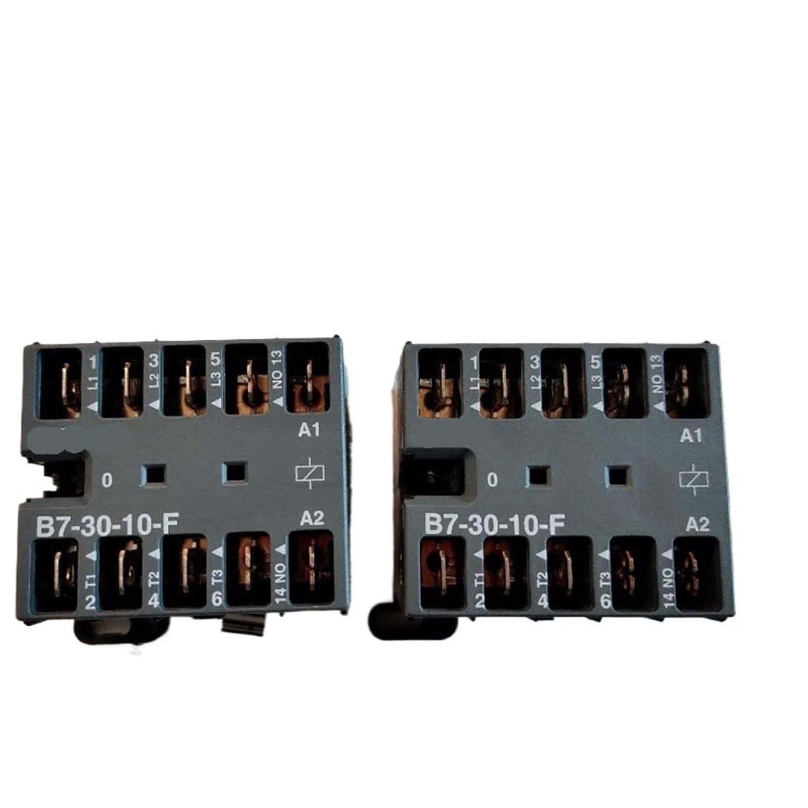 COSZWQDP B6 B7 3-Pole Mini Contactors – with Flat Pin Connection AC Operated B6-30-10-F B6-30-01-F B7-30-10-F B7-30-01-F 1Pcs(B6-30-01-F 220-240v)