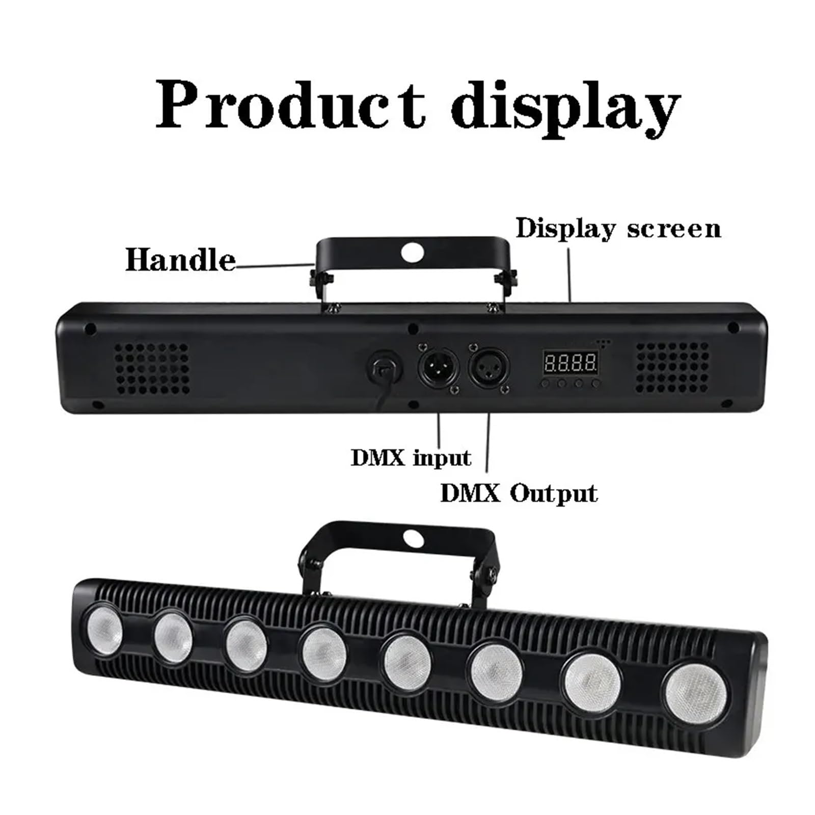 8LED RGBW Dźwięk Impreza Światła Muzyka Stroboskop LED Par Światło DJ Disco Światła RGBW Wash Lampa Scena DJ Sprzęt Ślub Boże Narodzenie Do użytku na zewnątrz i wewnątrz