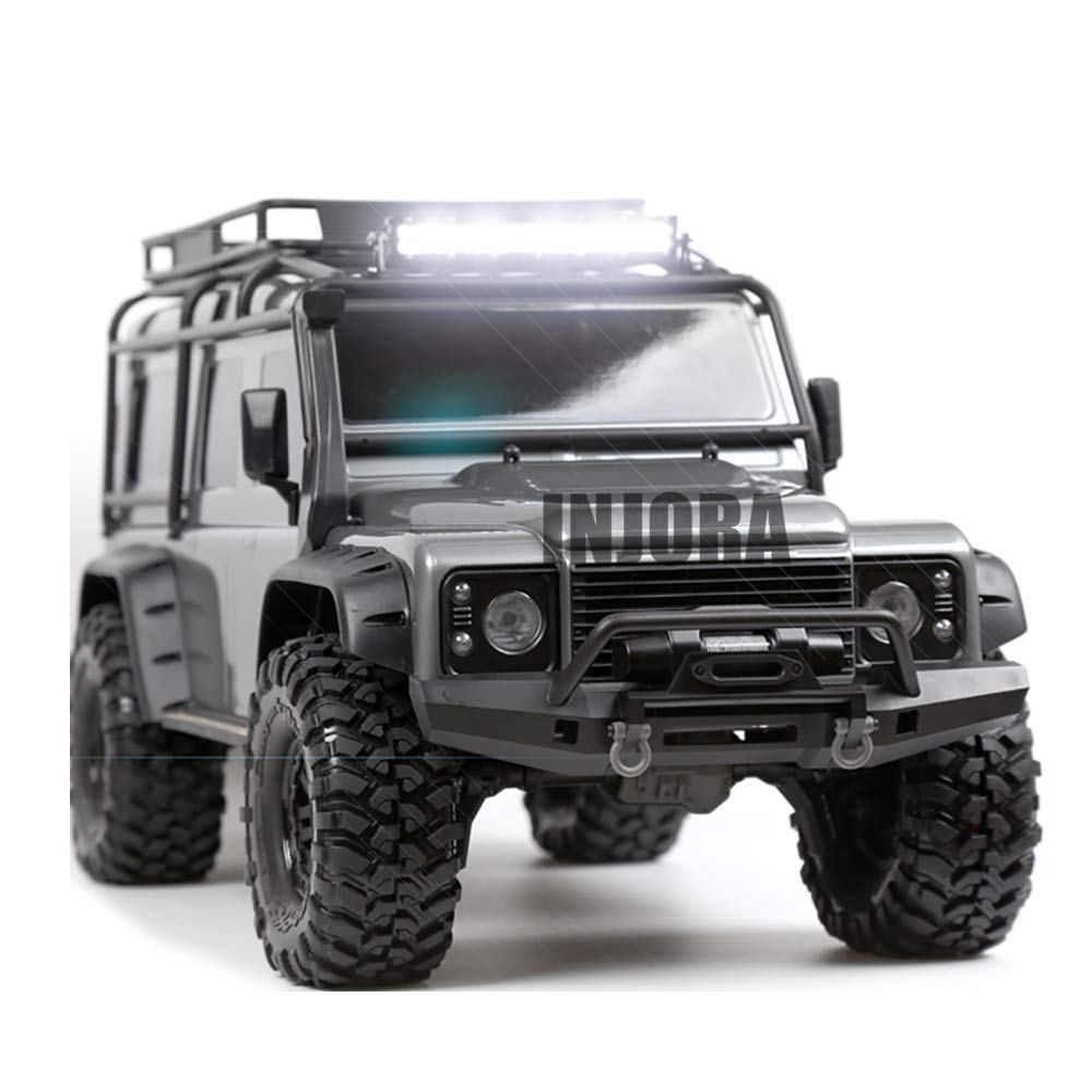 INJORA RC LED Barre 44 LEDs RC Lumière de Toit RC Accessoire pour 1/10 RC Crawler Axial SCX10 D90 Tamiya CC01 Traxxas TRX-4 Trx4