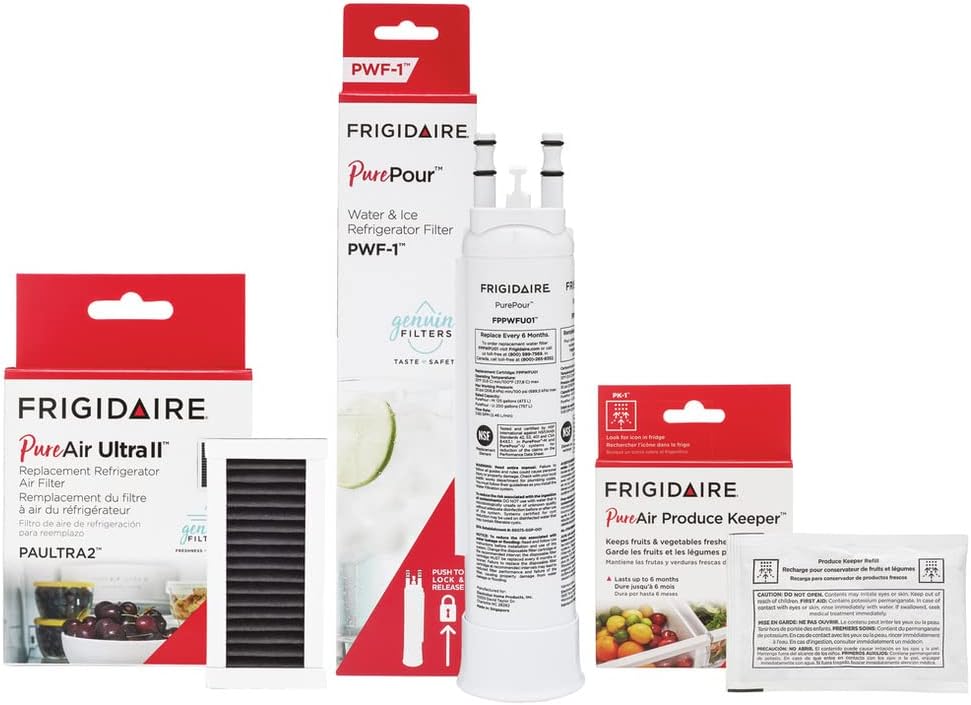 Frigidaire PurePour® PWF1™ FPPWFU01 + PureAir® Ultra II PAULTRA2