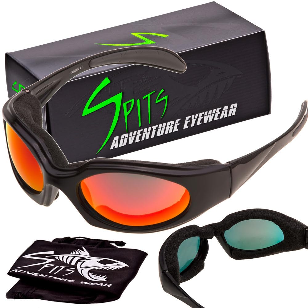 Spits Eyewear LTD Foam Padded Sunglasses with G-Tech Red Titanium Oxide Lenses