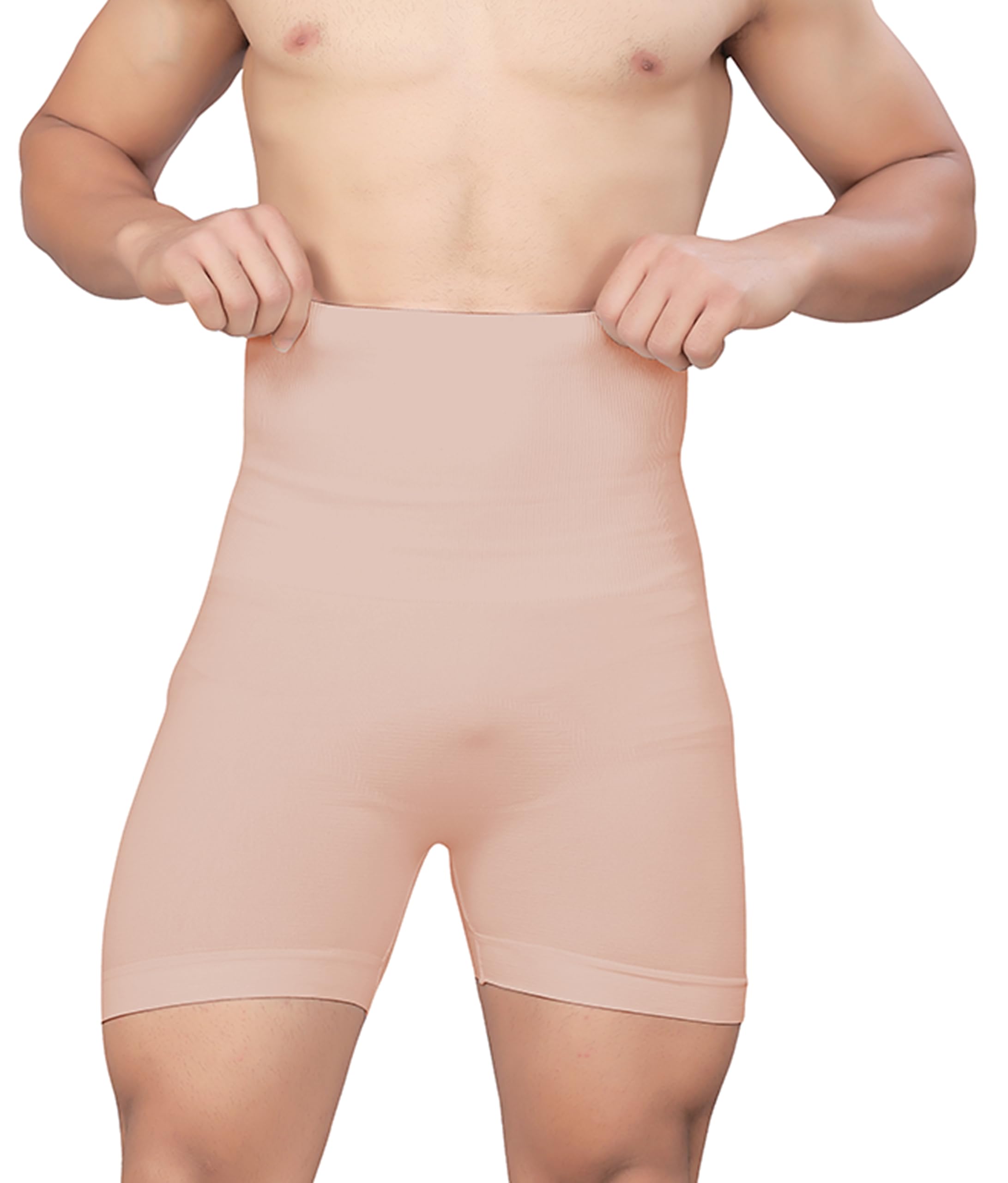 Men's Seamless Microfiber Tummy Tucker Control Brief