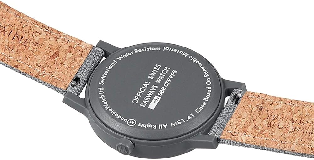 Mondaine Orologio Analogueico Quarzo Uomo con Cinturino in Tessuto MS141110LU Mondaine Orologio Analogueico Quarzo Uomo con Cinturino in Tessuto MS141110LU