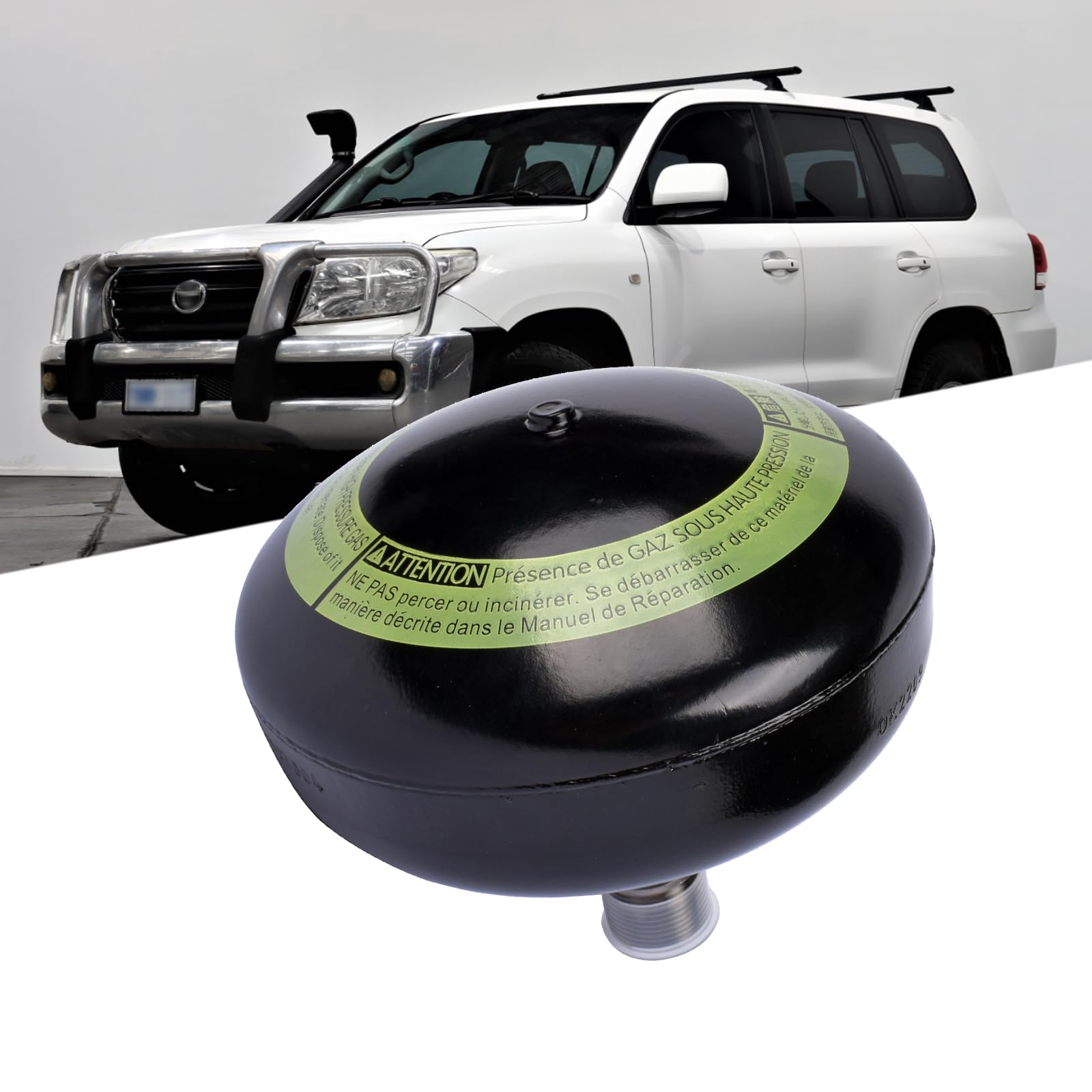 49141-60020 Front Suspension Accumulator Replacement for 2008-2021 Lexus LX570 Toyota Land Cruiser 5.7L URJ200