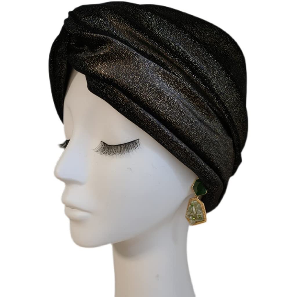 ZXM Wrinkle Effect Black Textured Hooded Hat Autumn And Winter New Fashionista Matching Hat (Color : Photo Color, Size : S)