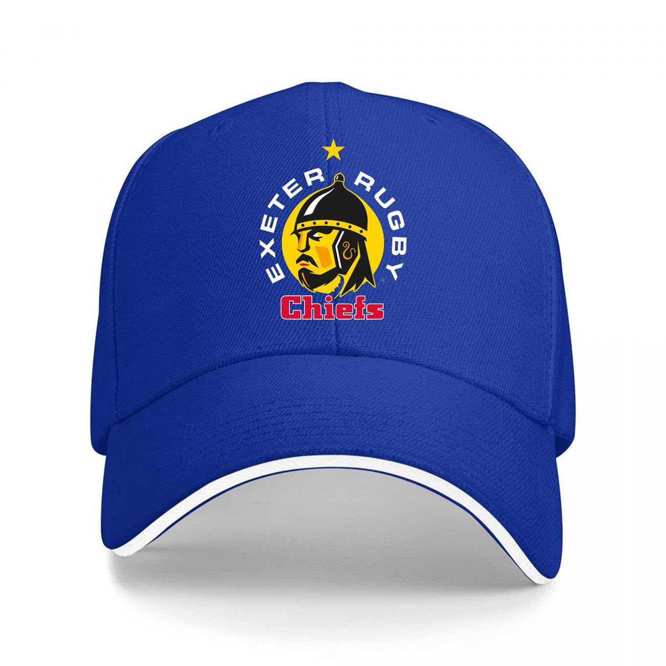 Inwedbw Exeter Chiefs Rugby Blue Unisex Adjustable Baseball Cap