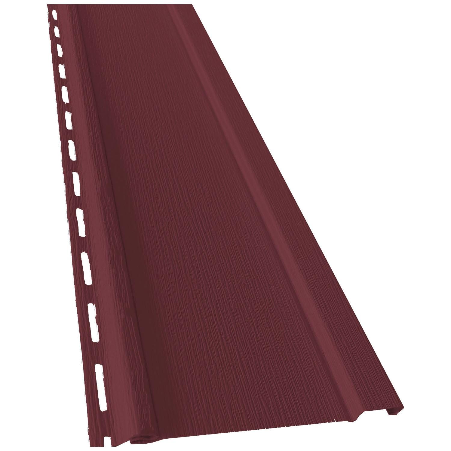 Polaris Board and Batten Vertical Vinyl Siding (1 Square) (1, Heritage Red, 7 Inch)