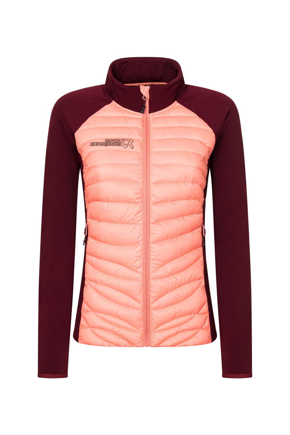 Rock Experience REWJ06001-C959 TEQUILA HYBRID WOMAN JACKET Jacket Women's 0711 DESERT FLOWER+1013 WINDSOR WINE L