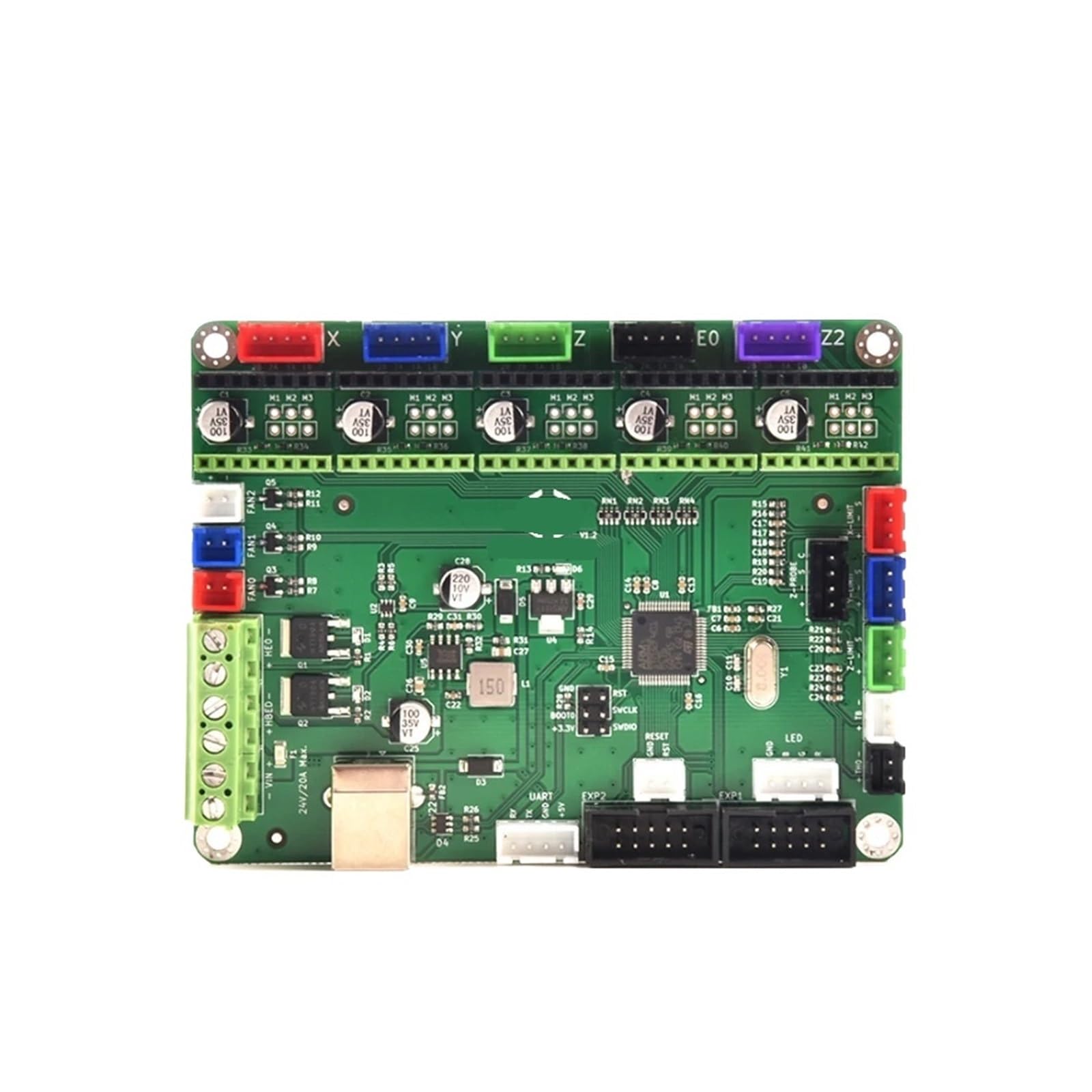Scheda Madre 32 Bit Compatibile Con Artillery Hornet Genius Pro | Elaborazione rapida, controllo stabile, installazione semplice, stampa silenziosa, scheda controller(Genius Pro)
