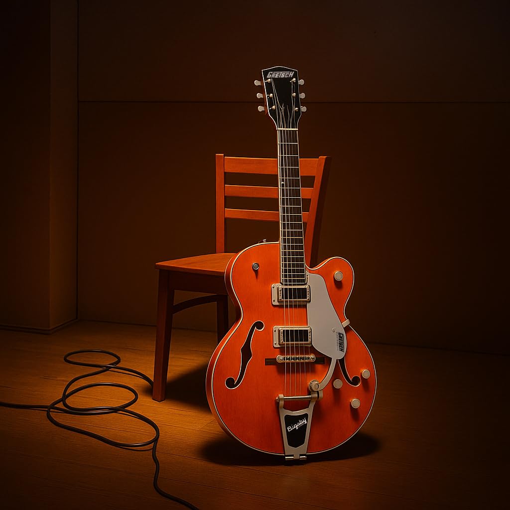 Gretsch G5420T Electromatic Classic Hollow Body Singlecut Bigsby Orange Stain - Chitarra semiacustica