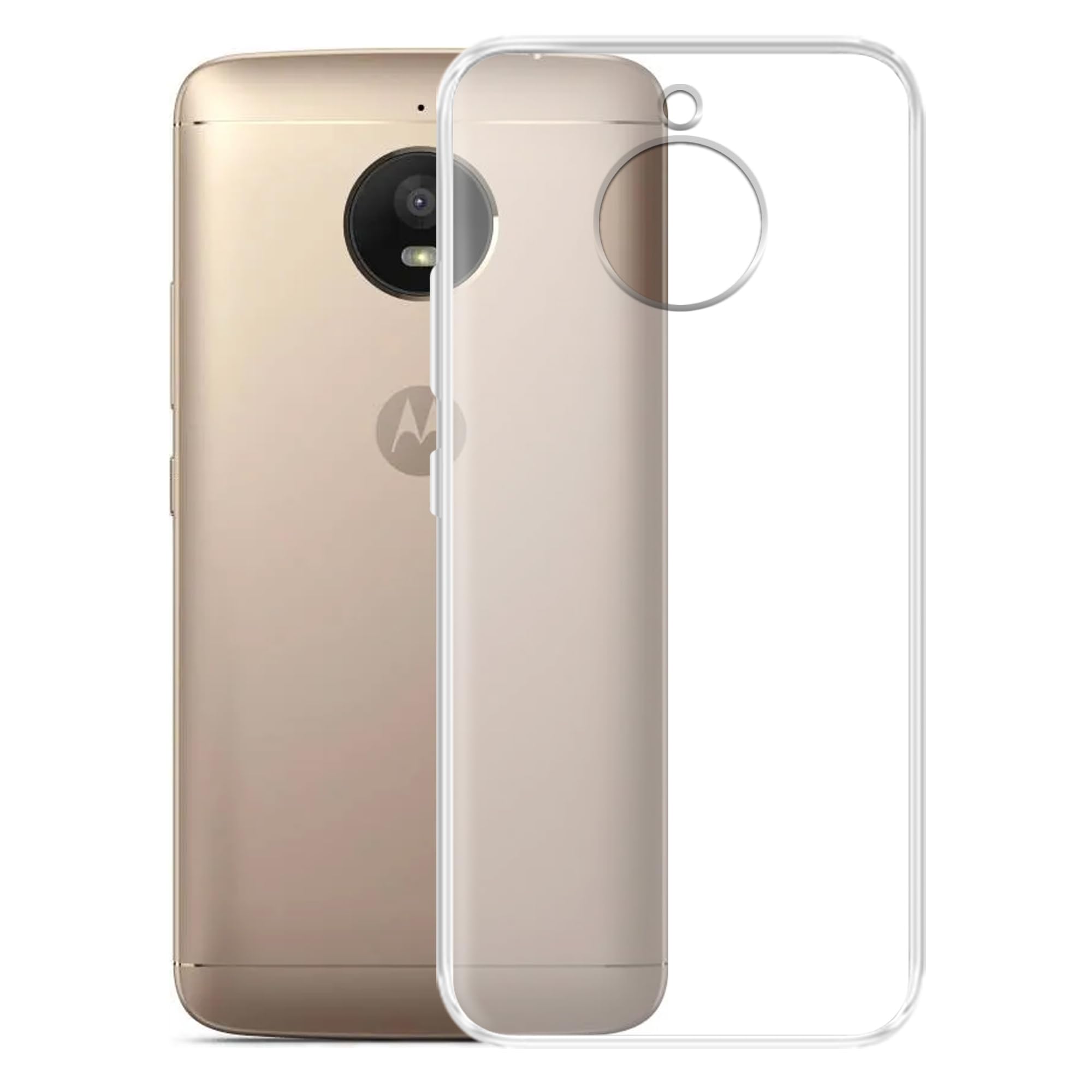 Zapcase Back Case Cover for Motorola Moto E4 Plus | Compatible for Motorola Moto E4 Plus Back Case Cover | 360 Degree Protection | Soft and Flexible (TPU | Transparent) (B0D1MWPK4B) Amazon Price History, Amazon Price Tracker