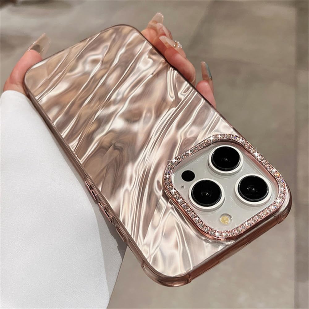 Coque iPhone 12 anti-choc rose protégeant l'objectif des rayures
