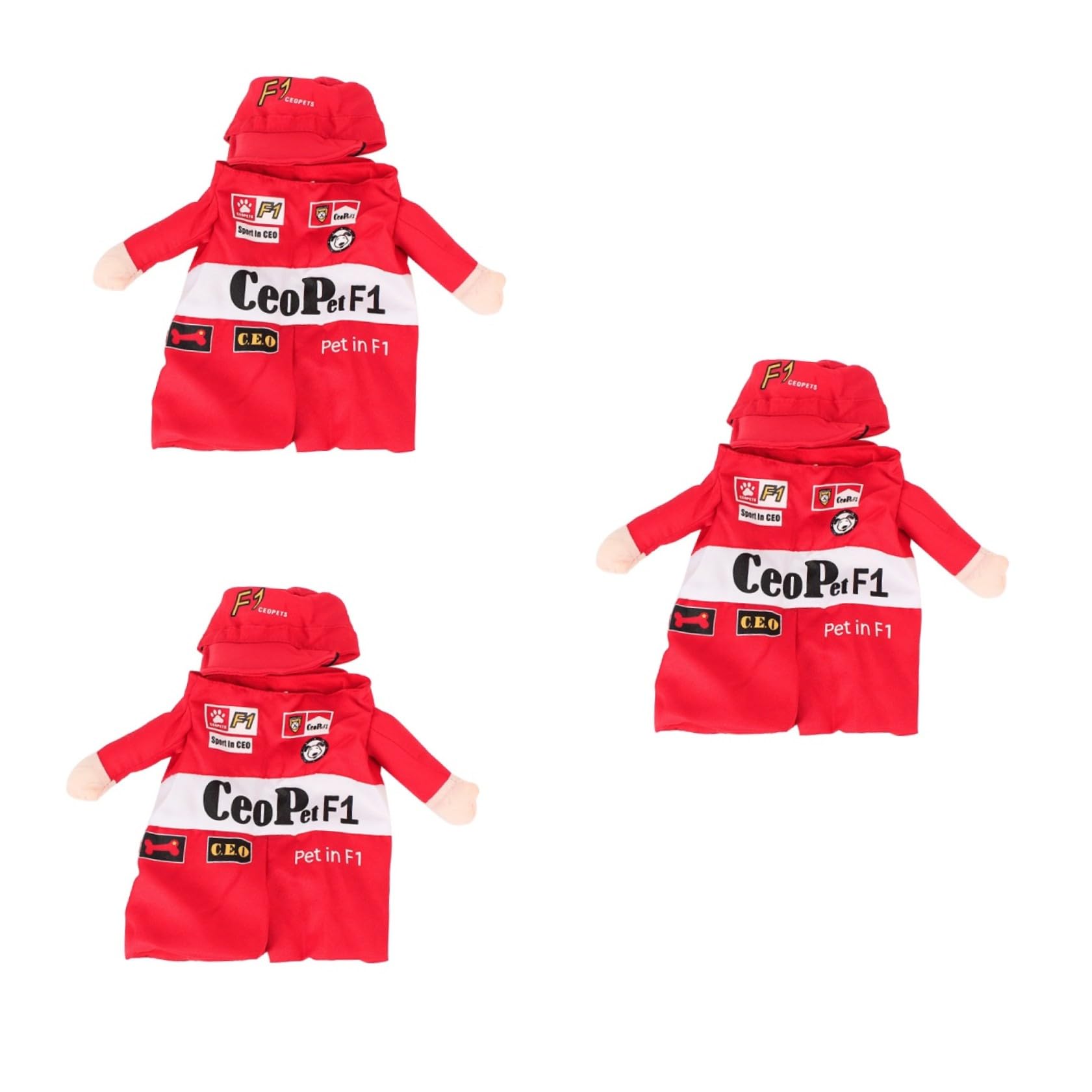 BESPORTBLE 3 Pz vestiti per cani abbigliamento per animali domestici costume da compagnia dog costume costumi cane piccoli cappotti per animali domestici cappotto per cani animale domestico