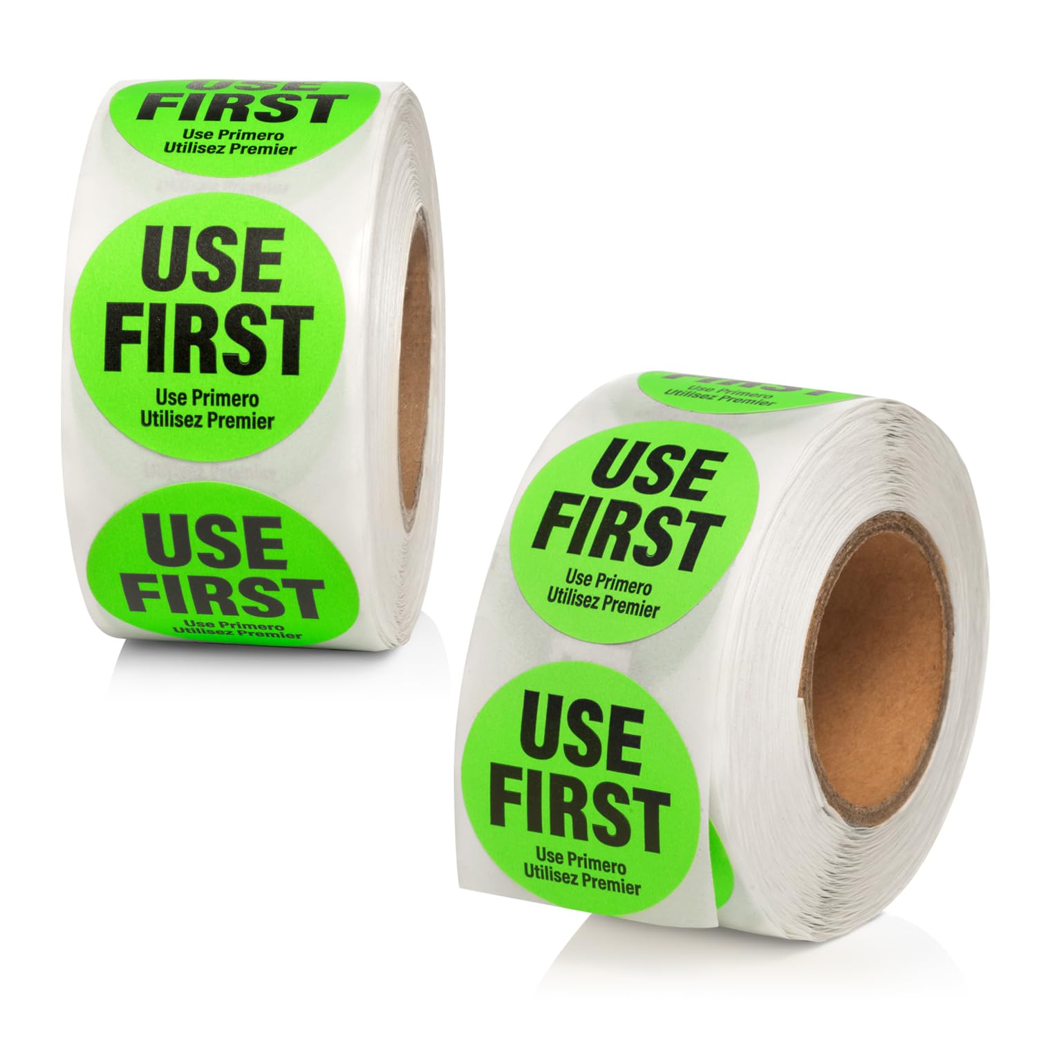 1000 Labels Use First Stickers for Food Service, 1.5-inch Wide, by Sutter Signs