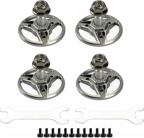 Buddy RC Juego de adaptadores de motor para dron DJI FPV, juego de soportes de adaptador de hélices de aluminio con orificio de montaje M5 para