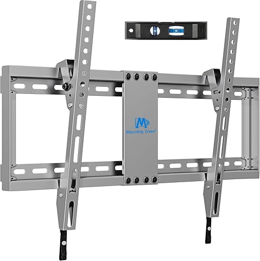 Mounting Dream support mural inclinable pour téléviseur, adapté à la plupart des téléviseurs de 37 à 75 pouces, profil bas, compatible VESA jusqu'à 600 x 400 mm et charge maximale de 132 lb (60 kg), compatible avec montants de 16, 18 et 24 pouces, facile 