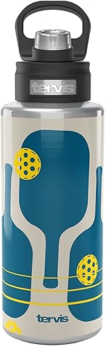 Miniatura 1 de Tervis Pickleball Pro Water - Botella de boca ancha de 32 onzas, acero inoxidable