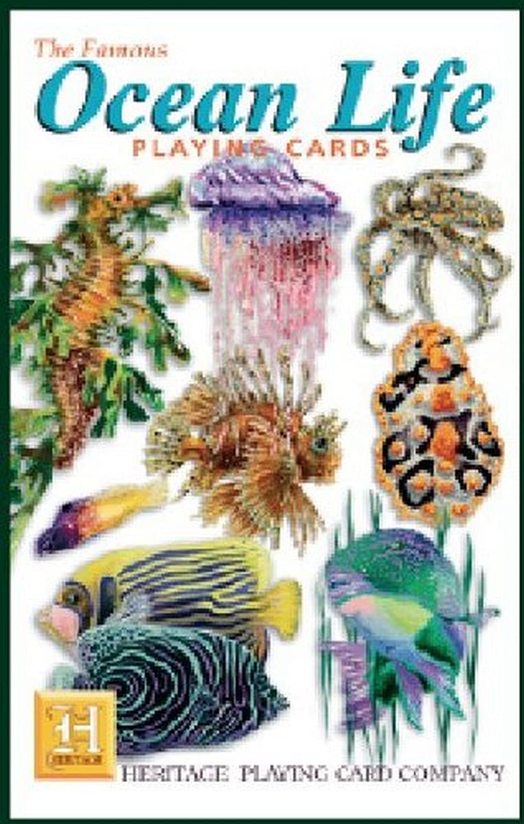 The Famous Ocean Life Playing Cards