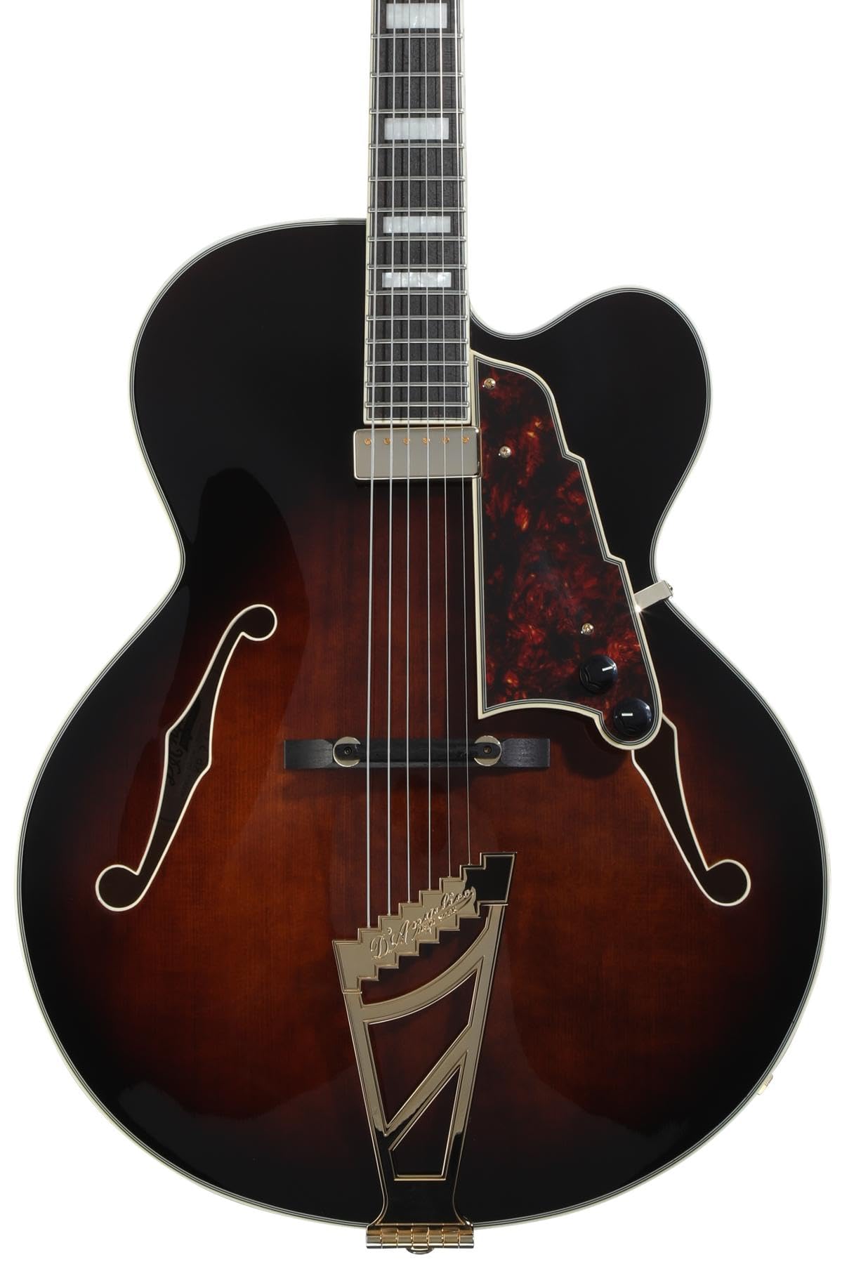 D'Angelico Premier EXL-1 Hollowbody Electric Guitar - Brown Burst
