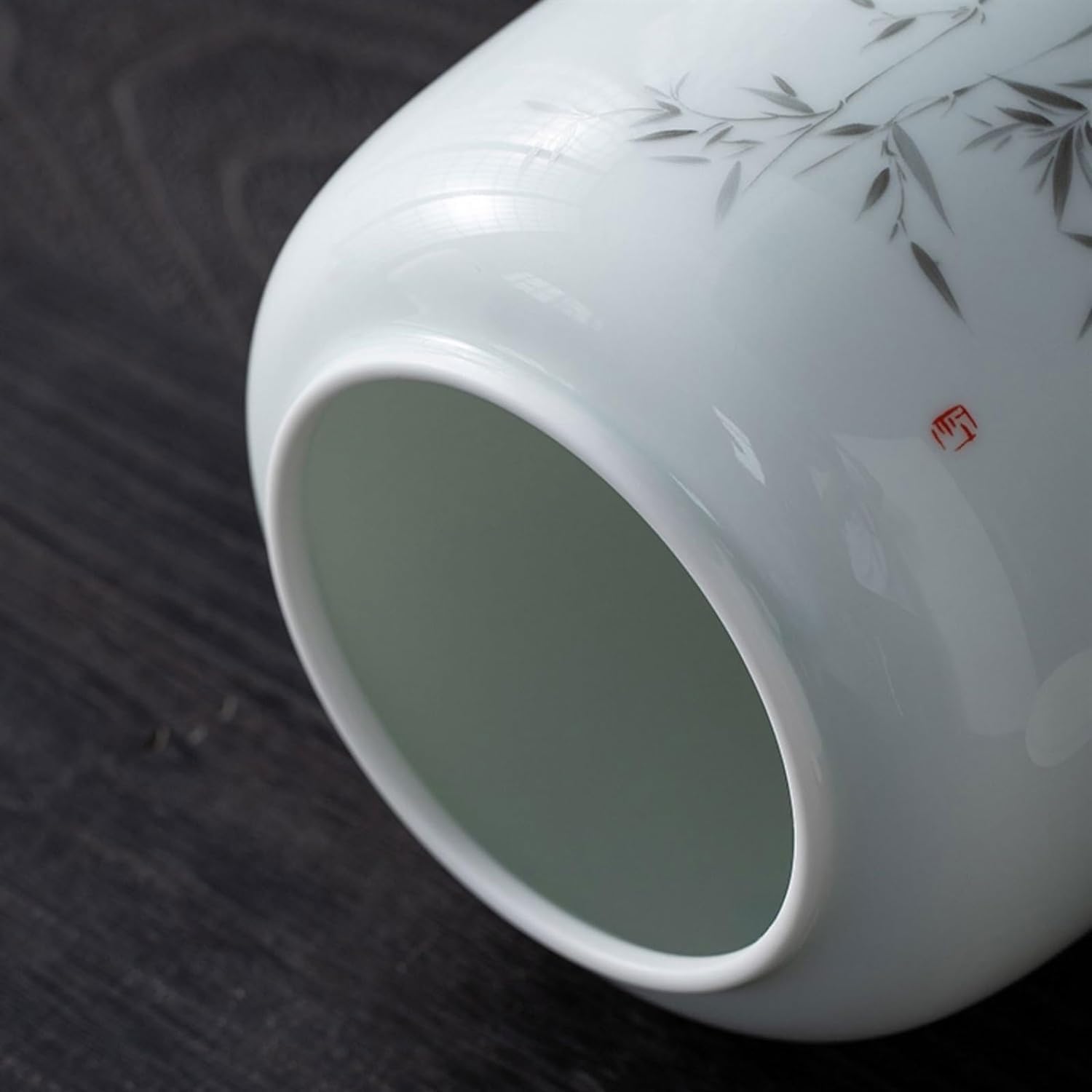 Kaffeedosen Keramik-Teedose, großes Kanister-Mund-Design, Lebensmittelaufbewahrungsdose für Tee/Kaffee/Kräuter/Zucker/Gewürze/Nüsse, Teeservice-Zubehör Salzdosen