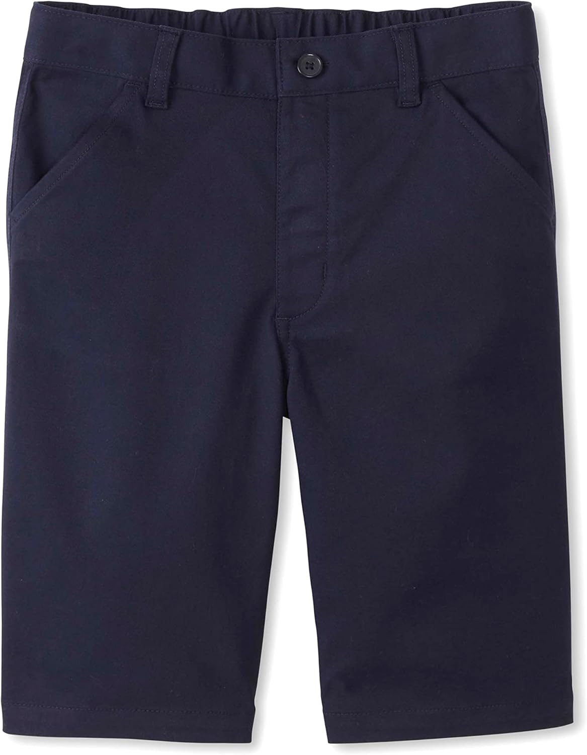 French Toast Girls Adaptive Bermuda Shorts with Hook and Loop Closure 16 Navy (New)