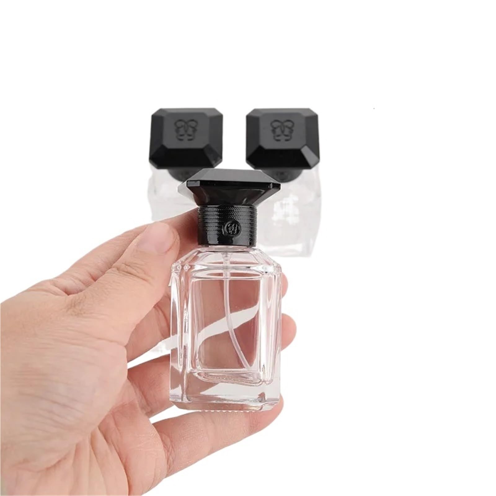 WEOKDFHA Empty Spray Bottle 5PCS 30ml Empty Perfume Bottles Glass Refillable Spray Bottle Travel Liquid Cosmetics Essential Oil Sample Containers
