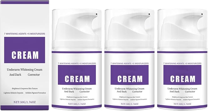 Skin Whitening Cream, Underarm Whitening Cream, Brightening Tone, Caring For Barrier, Gentle Brightening Care Cream for Underarms, Knees, Elbows, Inner Thighs 3