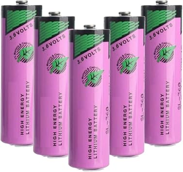 5-Pack TL-5903 3.6V 2400mah AA PLC Lithium Battery for 6ES7971-0BA00 SL-360 TL-5903
