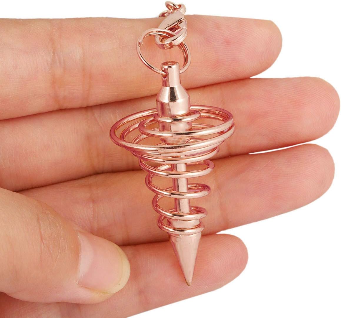 KYEYGWO Crystal Quartz Wand and Dowsing Pendulum for Divination Meditation Reiki Healing Chakra Crystal Spiritual Gifts - Image 4