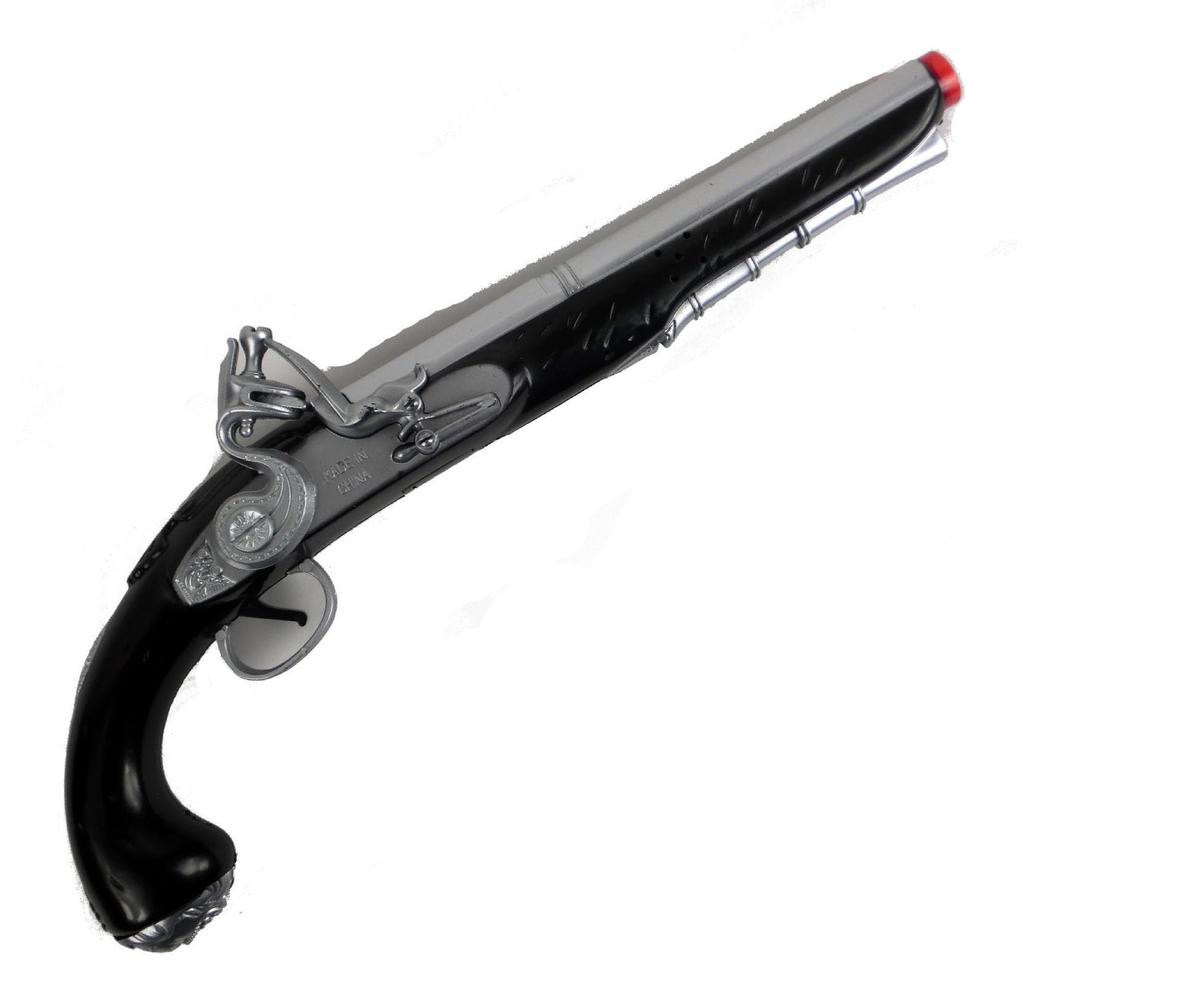 Amazon.co.jp: 海賊 拳銃 眼帯 海賊ピストル フリントロック古式銃 