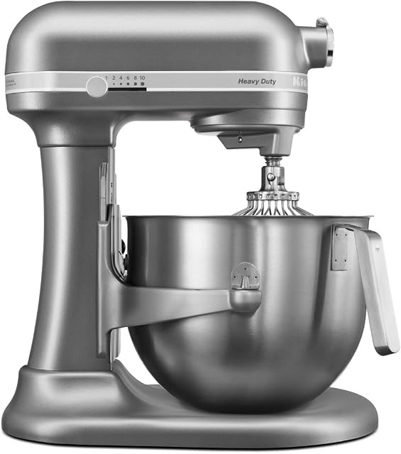 KitchenAid Heavy Duty Stand Mixer Silver - 6.9Ltr