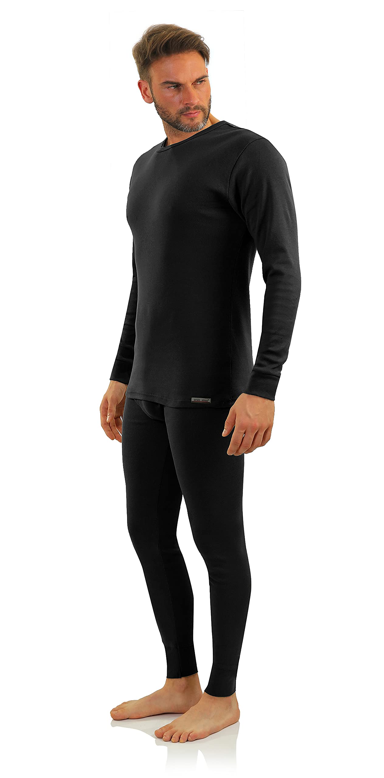 sesto senso Messieurs Lot de 2 Caleçon Long hermiques Homme k2