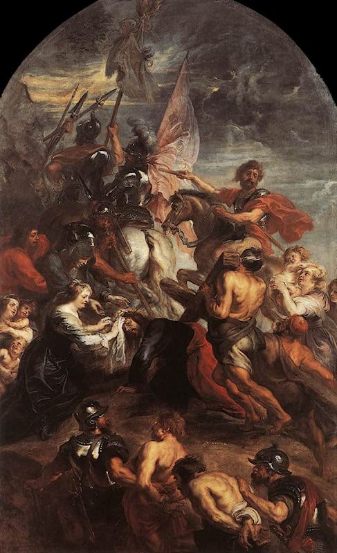 Affiche Toile le Chemin du Calvaire Peter Paul Rubens pour décoration de salon élégant 60x90