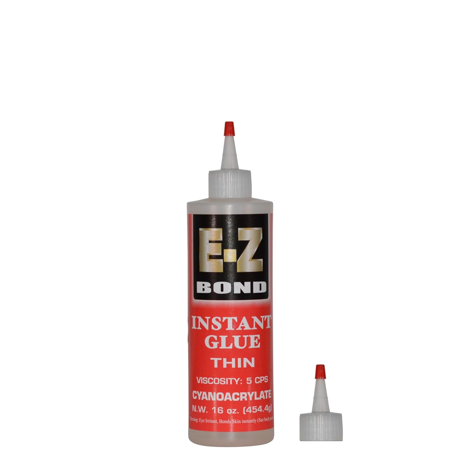Professional Grade Instant Glue, Thin Premium Cyanoacrylate, 5 CPS (2 oz)