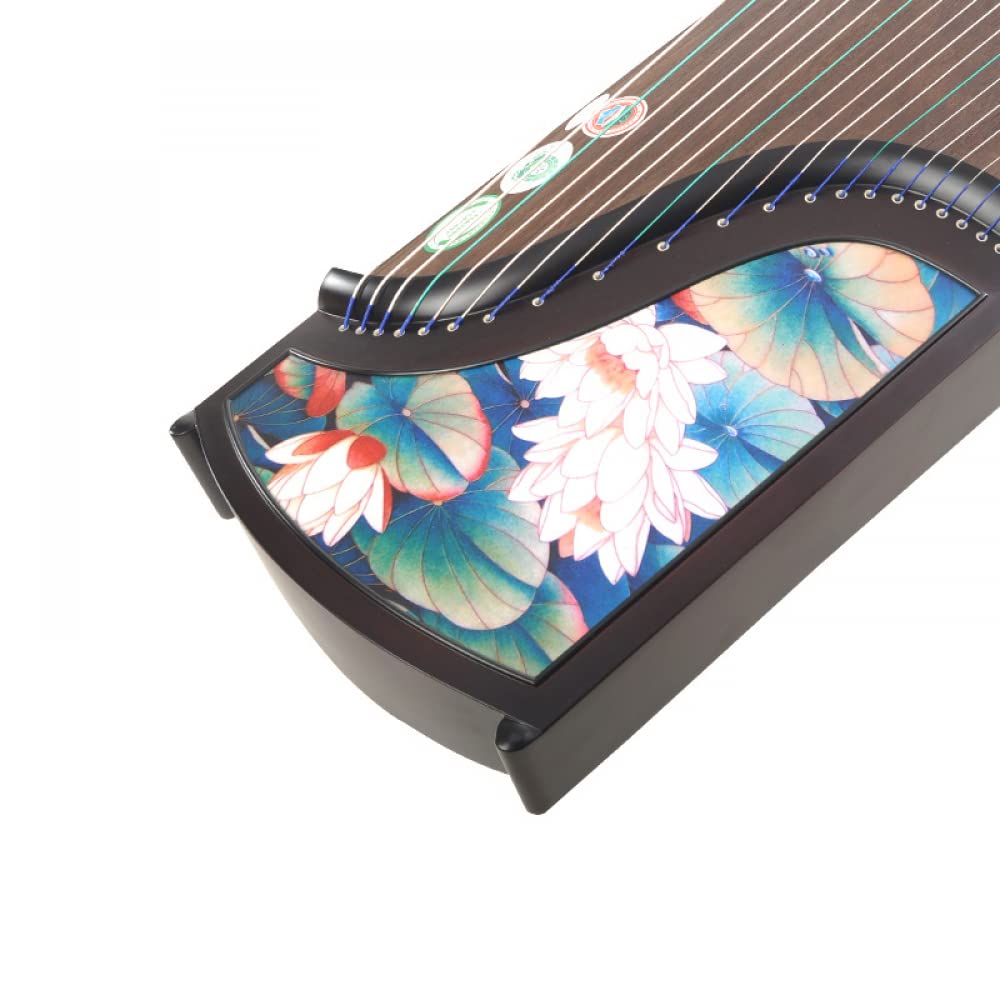 Dorosły lite drewno Guzheng drzewo sandałowe 163 cm długości 21 strun Guzheng żółta rzeka wiatr nadaje się dla początkujących osiągów