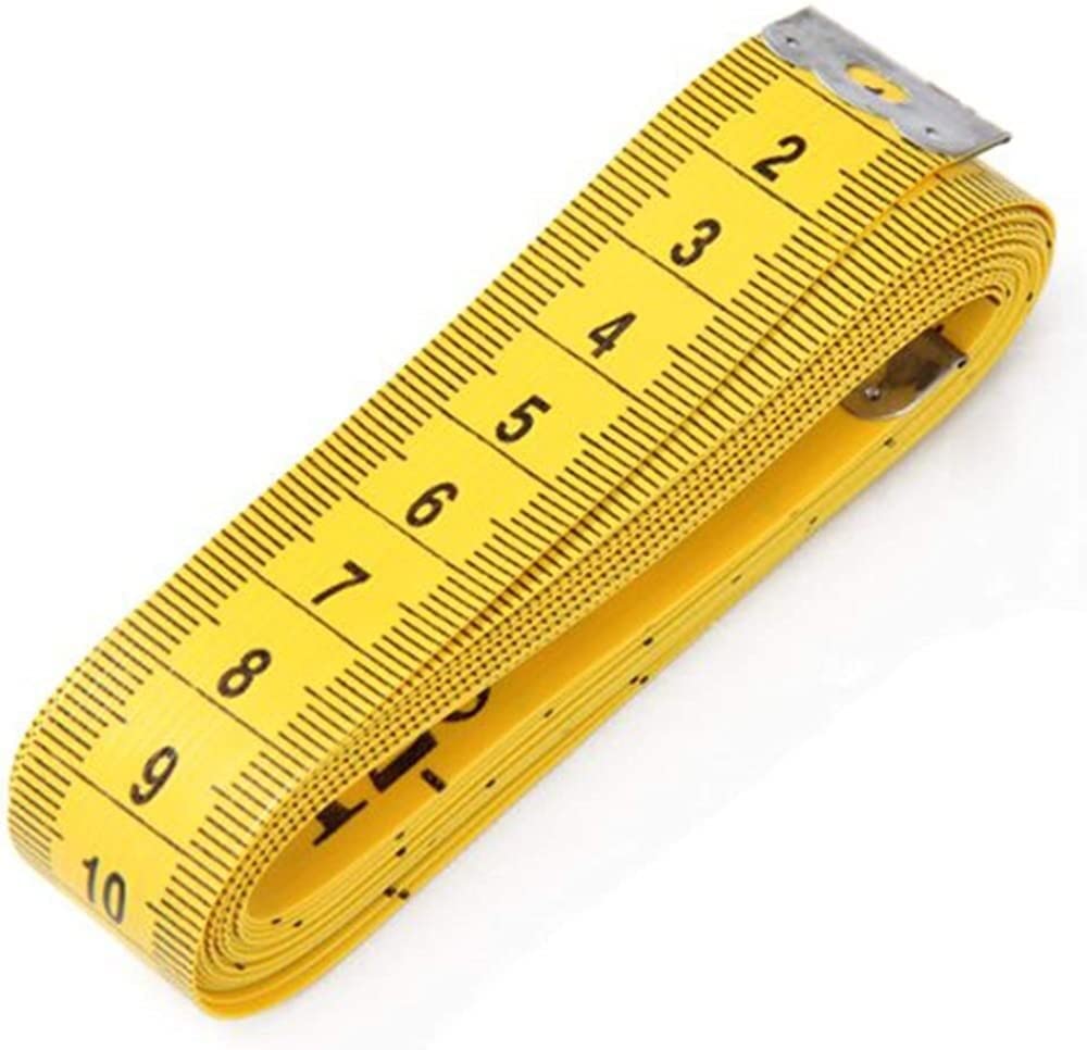 Cinta métrica, Aofocy - Cinta métrica suave de 120 pulgadas for costura y sastrería, tiene una escala en centímetros en el reverso que mide hasta 300 cm