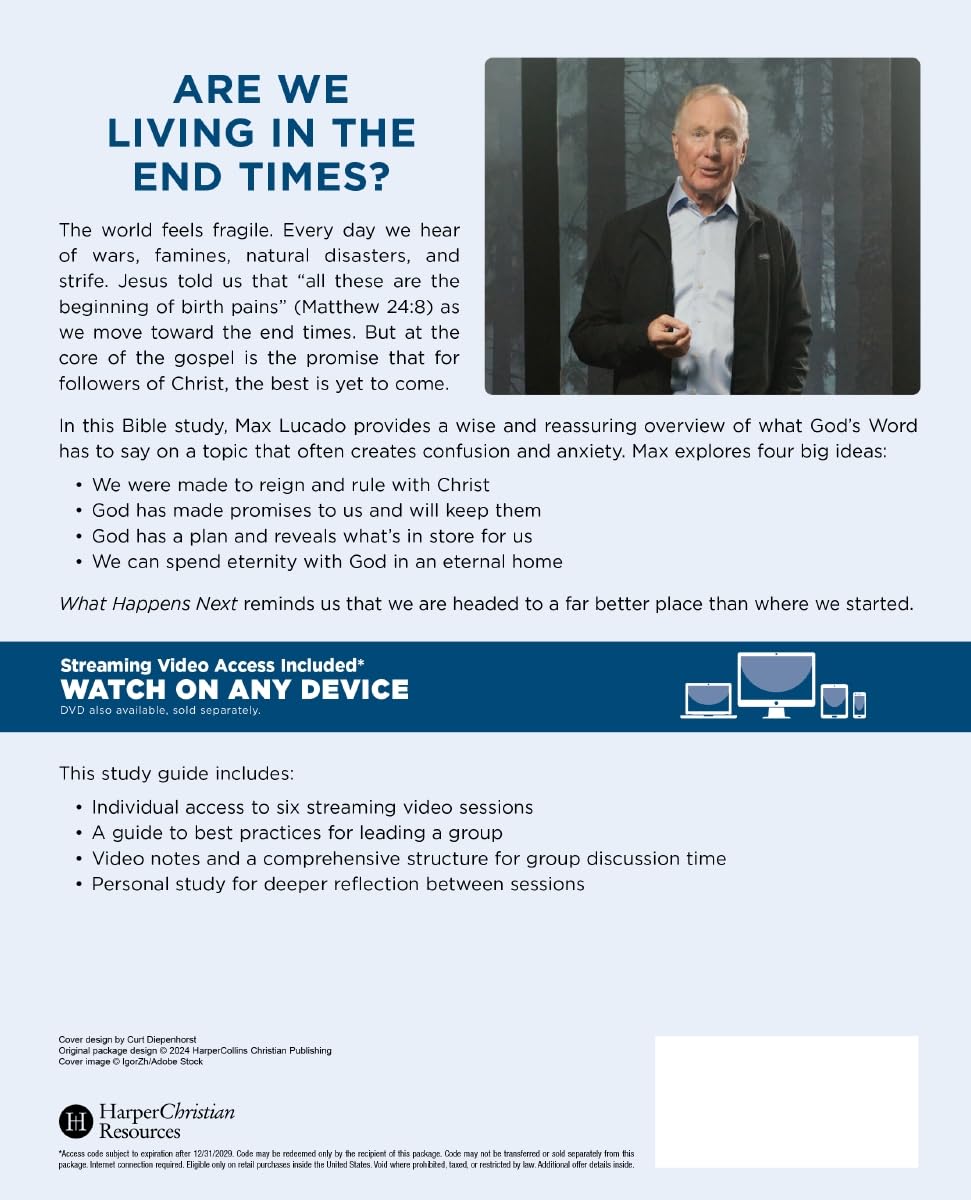 What Happens Next Bible Study Guide plus Streaming Video: A Traveler’s Guide through the End of This Age - Image 2