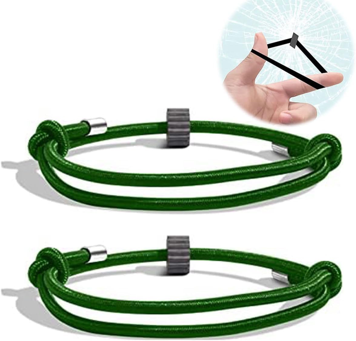 2PCS Window Breaker Bracelet, Glass Breaking Bracelet