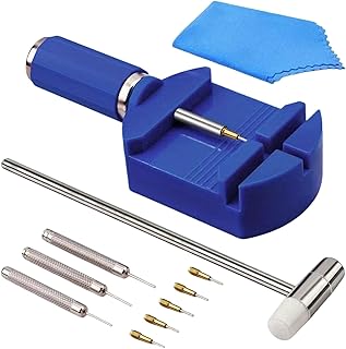 時計工具セット ベルト調整 ウォッチ修理 腕時計ベルト交換 サイズ調整 時計工具 バネ外し メンテナンス専用工具 清掃用品 FineGood