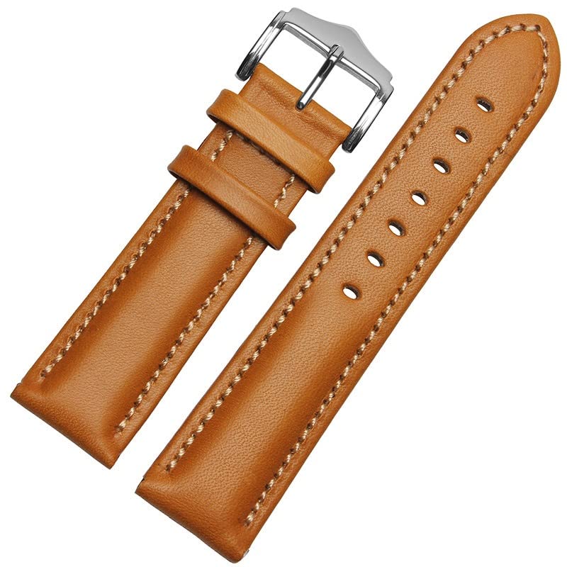 Bracelet en cuir 20mm vert pour sublimer votre montre au quotidien