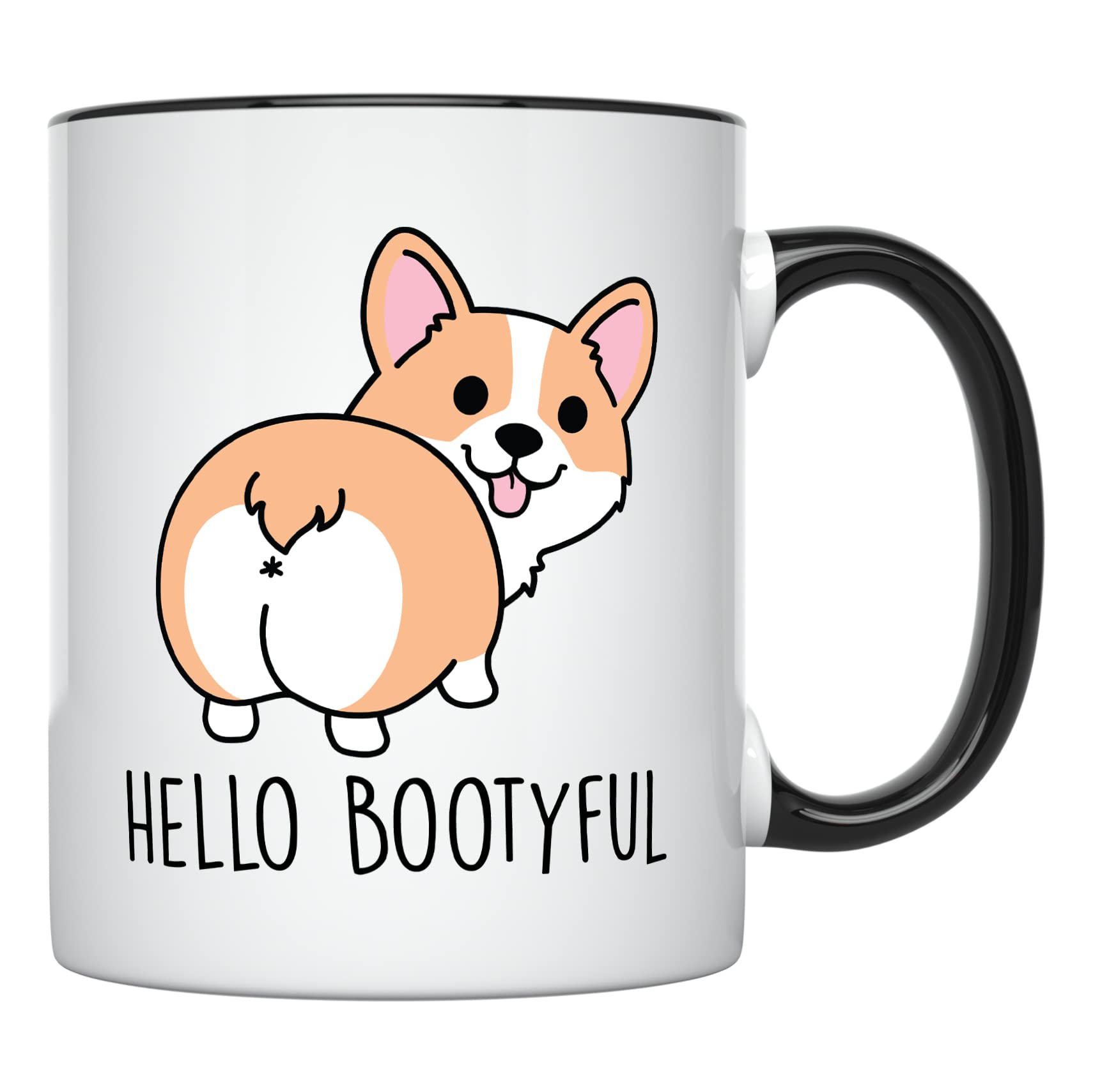 Tazza con Scritta Lover Corgi Mom Welsh Corgi Tazza Collega 2 pezzi